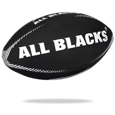 Ballon de rugby Supporter All Blacks Mini - Homme | Dimensions compactes