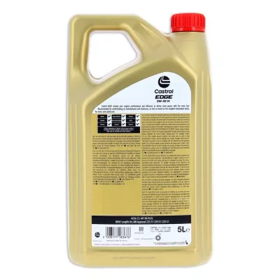 Huile moteur Castrol Edge 5W-30 M - 5L | Performances exceptionnelles