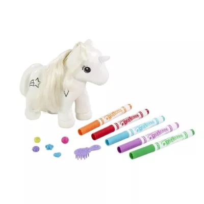 Personnalise ta licorne magique avec Crayola - Idéal pour les filles de 4 ans et +