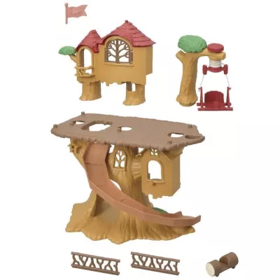 Sylvanian Families Tree Cabin - Swing & Slide Kit