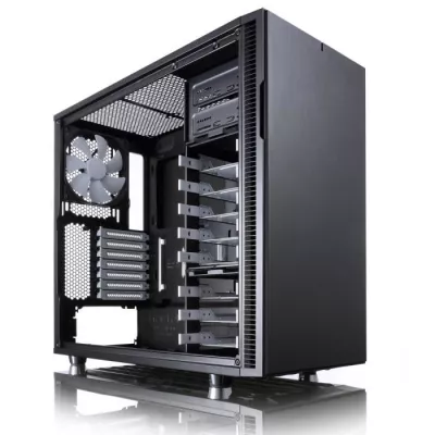 Boitier PC FRACTAL DESIGN Define R5 Noir - Avec Panneaux Latéraux - Taille Moyenne