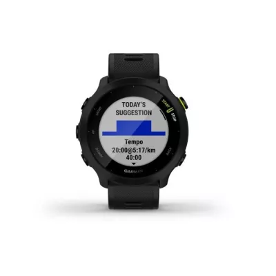 Montre connectée Garmin FORERUNNER 55 NOIRE - Suivi sportif compact