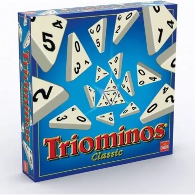 Dominos Goliath Triominos Classic - 56 pièces - À partir de 6 ans