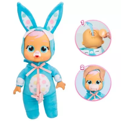 Cry Babies Tiny Easter Rabbit Brook - Fun Size Baby Toy