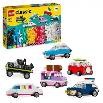 Build Your Own Fun with LEGO 11036 Classic Creative Vehicles!