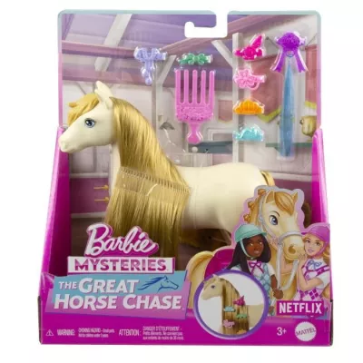 Barbie Mysteries : La Grande Course de Chevaux - Poney et accessoires