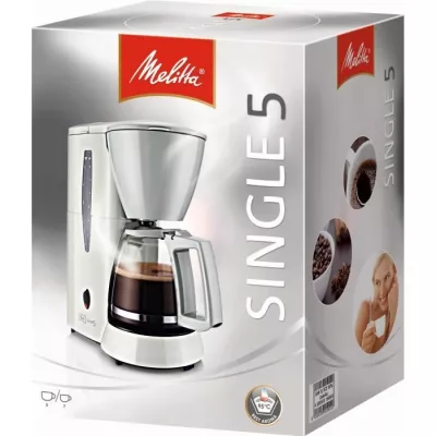 Cafetière Melitta Single 5 M720-1/1 Blanc - Filtre 8 tasses