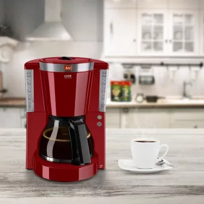 Brew Boldly with Melitta Look IV Selection - Red