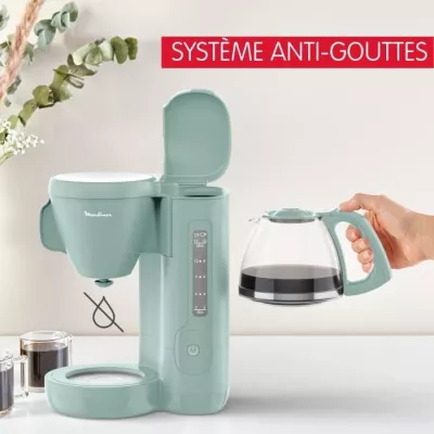 Cafetière filtre MOULINEX Morning 1.25L - Pratique et performante