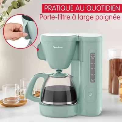 Cafetière filtre MOULINEX Morning 1.25L - Pratique et performante