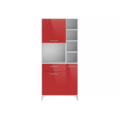 Buffet de cuisine ECO L 80 cm - Rouge brillant responsable