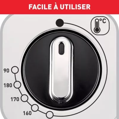 Friteuse semi-pro TEFAL 2400W, 3L, Thermostat réglable