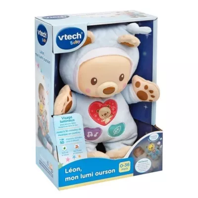 Veilleuse VTECH BABY - Léon, mon Lumi Ourson : irrésistible compagnon