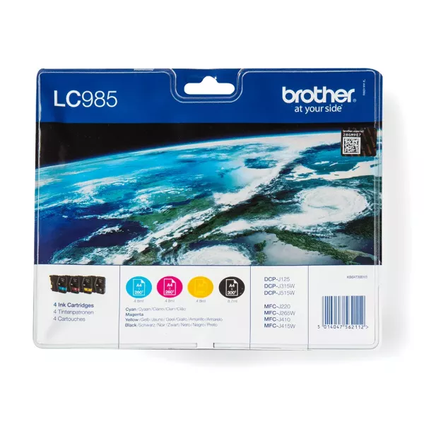 Brother LC985VALBP - Pack de cartouches d'encre originales