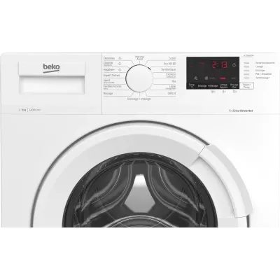 Beko WTV95220W machine à laver Charge avant 9 kg 1400 tr min Blanc