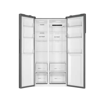 Haier SBS 90 Serie 3 HSR3918FNPG frigo américain Pose libre 528 L F Argent