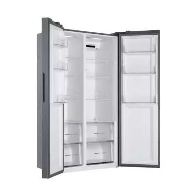 Haier SBS 90 Serie 3 HSR3918FNPG frigo américain Pose libre 528 L F Argent