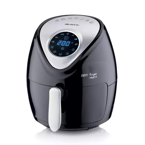 Ariete 4616/00 Single 3.5 L Stand-alone 1300 W Hot air fryer Black, Silver