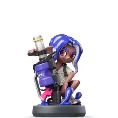 Figurine Amiibo - Octaling, Inkling & Salmioche • Collection Splatoon