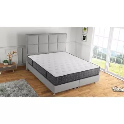 ARMONI - Matelas - 160 x 200 cm - Epaisseur 23 cm - Ressorts - Réversible