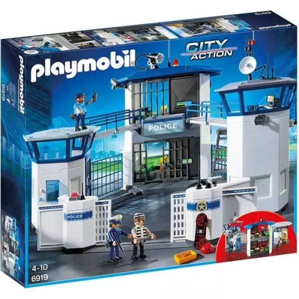 PLAYMOBIL - 6919 - City Action - Police Commissioner with Prison