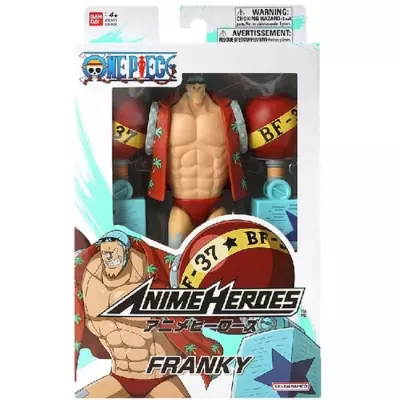 Anime Heroes Figurine - Bandai - One Piece - Franky - 17 cm