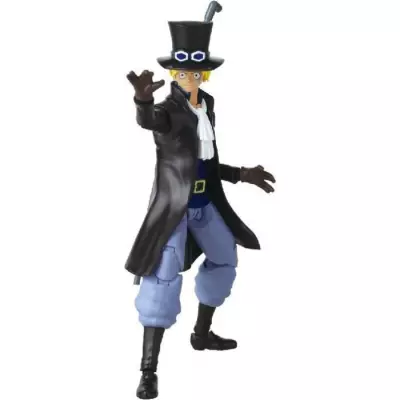 Figurine Anime Heroes - BANDAI - One Piece Sabo 17 cm - 16 points d'articulation