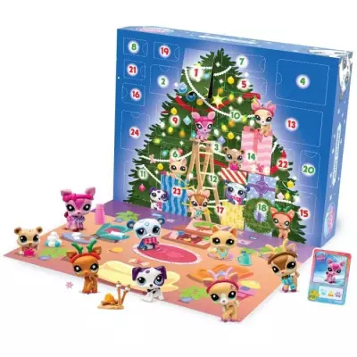 Calendrier de l'Avent - BANDAI - Littlest Pet Shop avec surprises quot