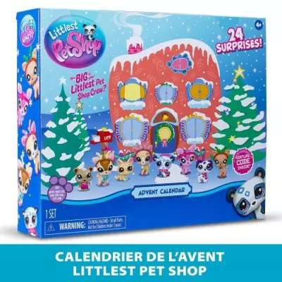 Calendrier de l'Avent - BANDAI - Littlest Pet Shop avec surprises quot