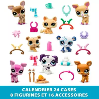 Calendrier de l'Avent - BANDAI - Littlest Pet Shop avec surprises quot