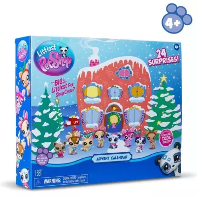 Calendrier de l'Avent - BANDAI - Littlest Pet Shop avec surprises quot