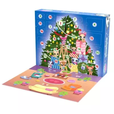 Calendrier de l'Avent - BANDAI - Littlest Pet Shop avec surprises quot