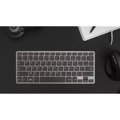 Clavier Sans Fil - BLUESTORK - MINI R - Compact - Rechargeable - Gris/Noir