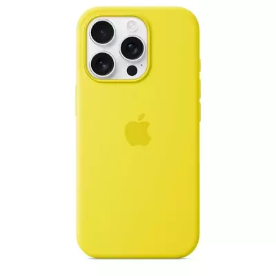 APPLE iPhone 16 Pro - Coque en silicone avec MagSafe - Star Fruit