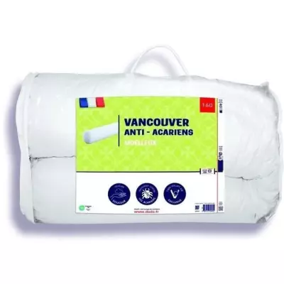 Traversin VANCOUVER 160 cm - anti-acariens - 100% Polyester - DODO