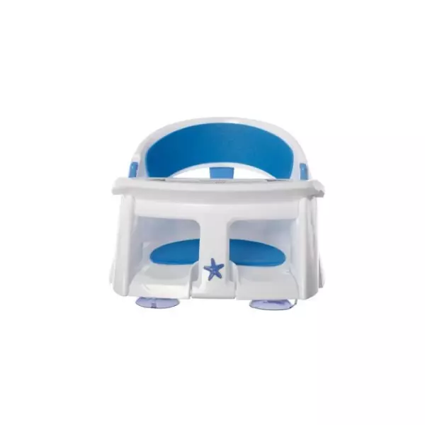 Siege de bain - DREAMBABY - Super confortable - Indicateur de détection de chaleur - 6 a 24 mois jusqu'a 13 kg - Blanc