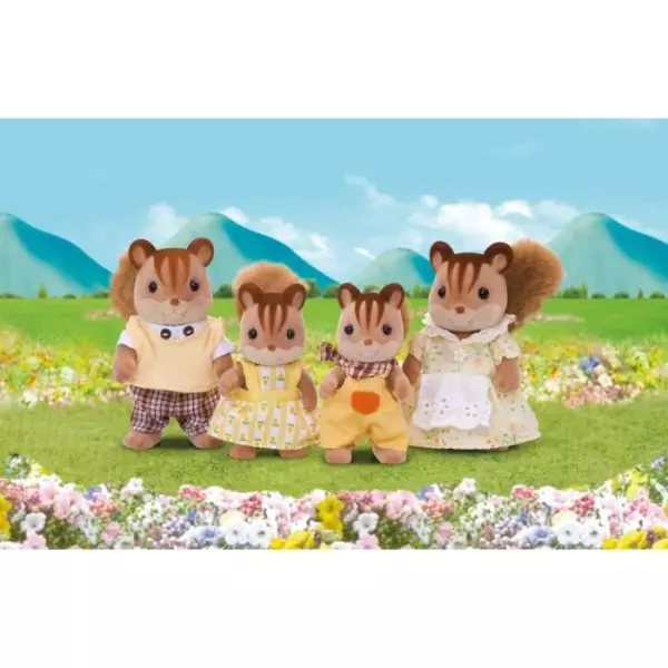 Red squirrel family - SYLVANIAN FAMILIES - Miniature personality - Mixed - From 3 years