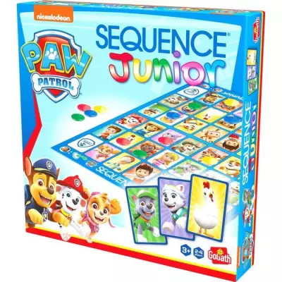 Jeu de société - GOLIATH - Sequence Junior Pat'Patrouille - Jeu fami