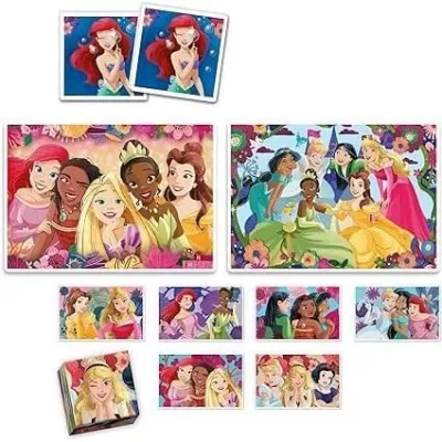 Clementoni - Edukit - Disney Princesses - Learning box 4 in 1