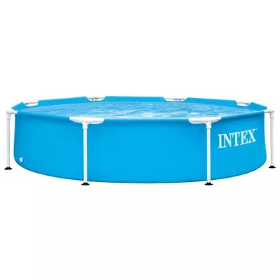 Piscine hors sol tubulaire INTEX - Metal Frame - 244 x 51 cm - Ronde - 28205NP