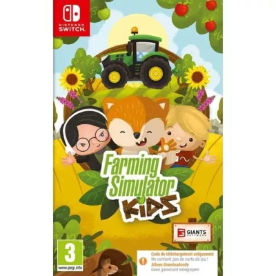 Farming Simulator Kids - Nintendo Switch : Jeu avec code inclus