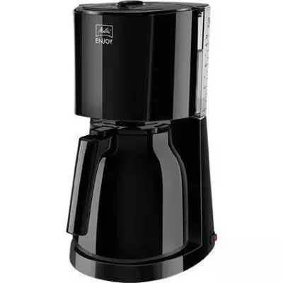 Cafetiere filtre MELITTA - Enjoy II Therm Noir 1017-06 - 1000W - AromaSelector - Systeme anti-gouttes