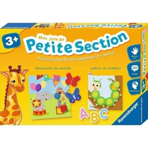 Coffret complet éducatif - Mes jeux de petite section - Ravensburger - 20 activités - Des 3 ans