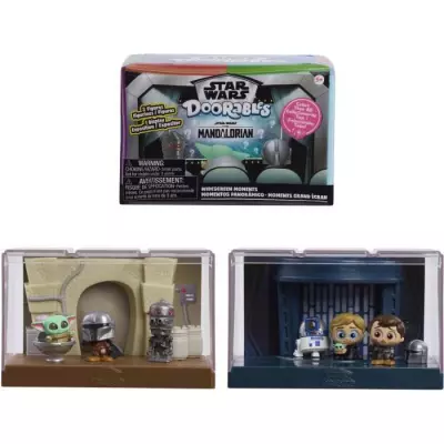 Figurines a collectionner - STAR WARS - Moment de Film Grand Écran - 6 scenes, 3 personnages chacune, a partir de 5 ans