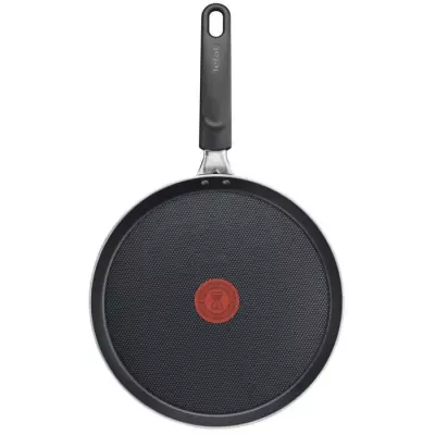 TEFAL Easy Cook & Clean Poele a crepe 28 cm, Non induction, Revetement antiadhésif, Fabriqué en France B5541102