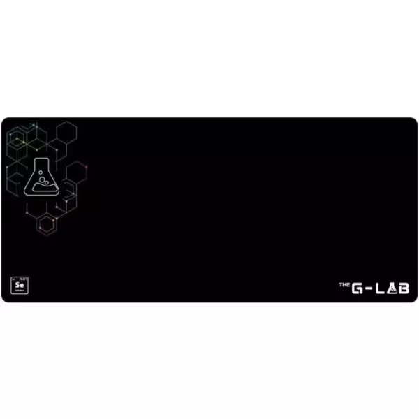 Tapis de Souris - XXL - The G-Lab - PAD SELENIUM - 900x400x4mm - Noir