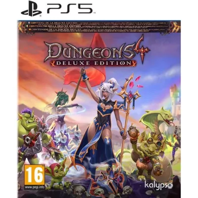 Dungeons 4 - Deluxe Edition PS5: Plongez dans l'aventure!