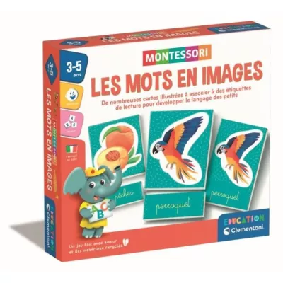 Montessori - Clementoni - Words in images - Educational game developin