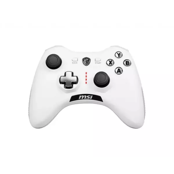 MSI Force GC20 V2 Blanc USB 2.0 Manette de jeu Analogique/Numérique Android, PC