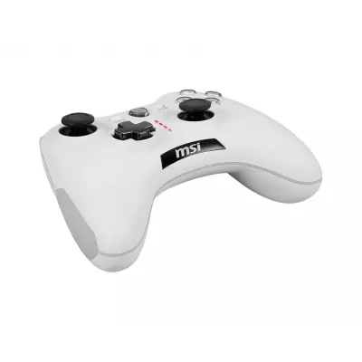 MSI Force GC20 V2 Blanc USB 2.0 Manette de jeu Analogique Numérique Android, PC